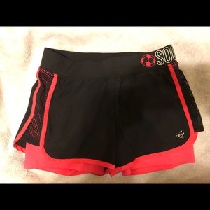 GIRLS SOCCER SHORTS